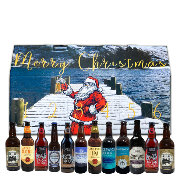 12 Beers from Lakeland Ales in Christmas Box